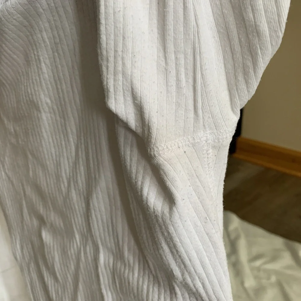 Free People The Rickie - Neck Top Womens SZ‎ - Small. (White)